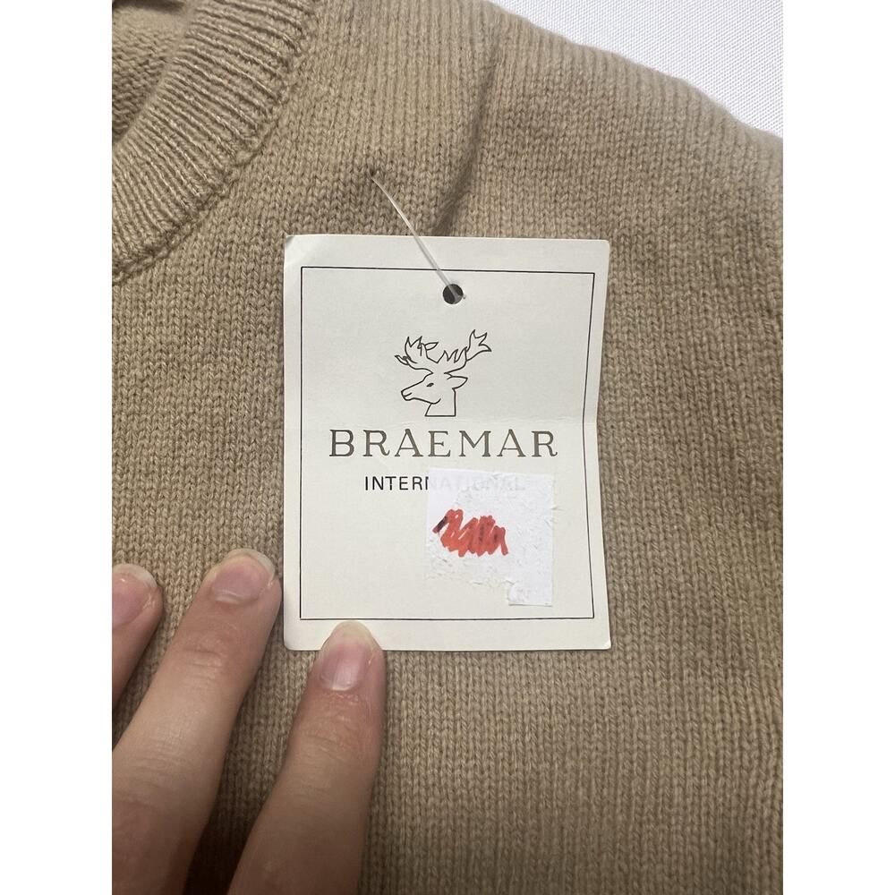 Archie Brown & Son 100% Lambswool Women’s Cardigan Camel Gold Sweater Size 40 - Picture 16 of 16